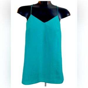 Dynamite Tank Top Teal V Neck